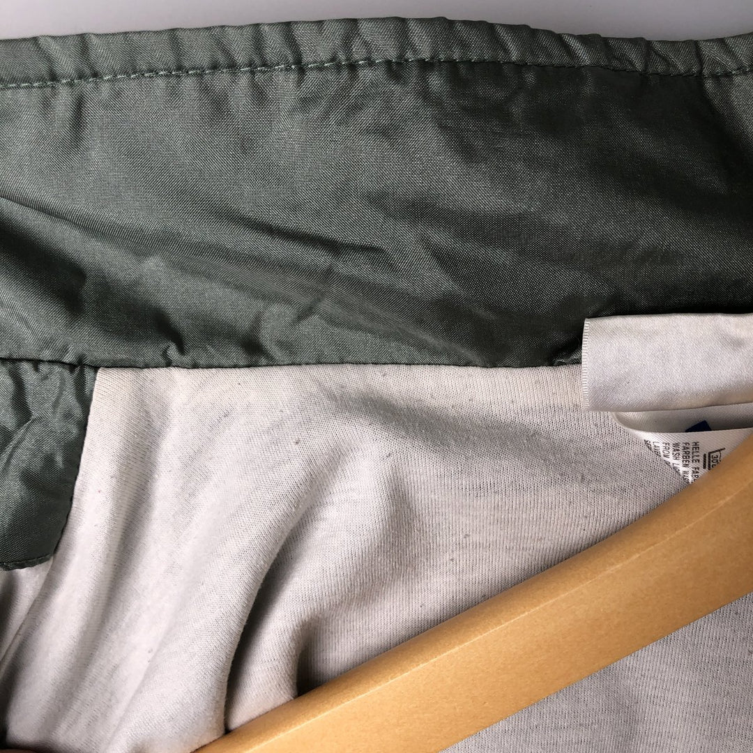 00'S Adidas nylon jacket, men's size L Nylon green type Vintage Second Hand