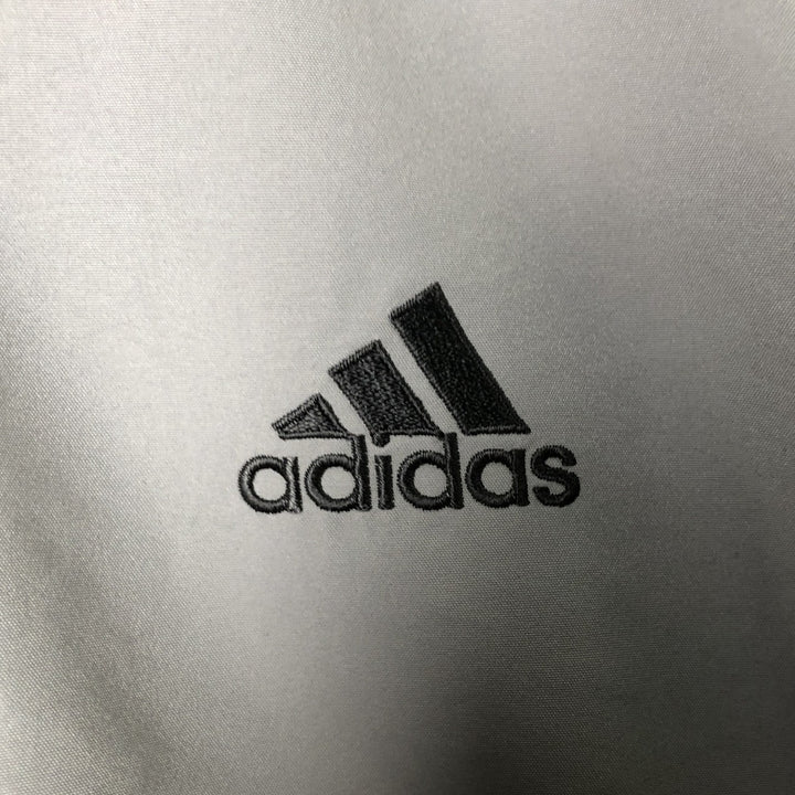 00'S adidas windbreaker, men's size M polyester gray type Vintage Second Hand