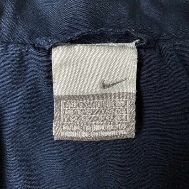 00'S Nike Windbreaker Men's Size L polyester navy blue type Vintage Second Hand