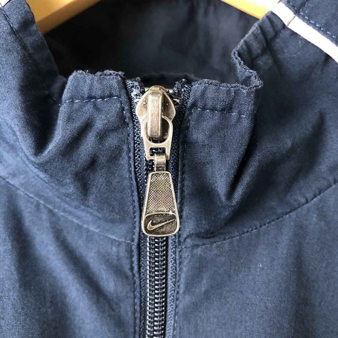 00'S Nike Windbreaker Men's Size L polyester navy blue type Vintage Second Hand