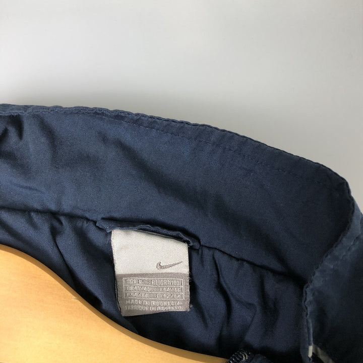 00'S Nike Windbreaker Men's Size L polyester navy blue type Vintage Second Hand