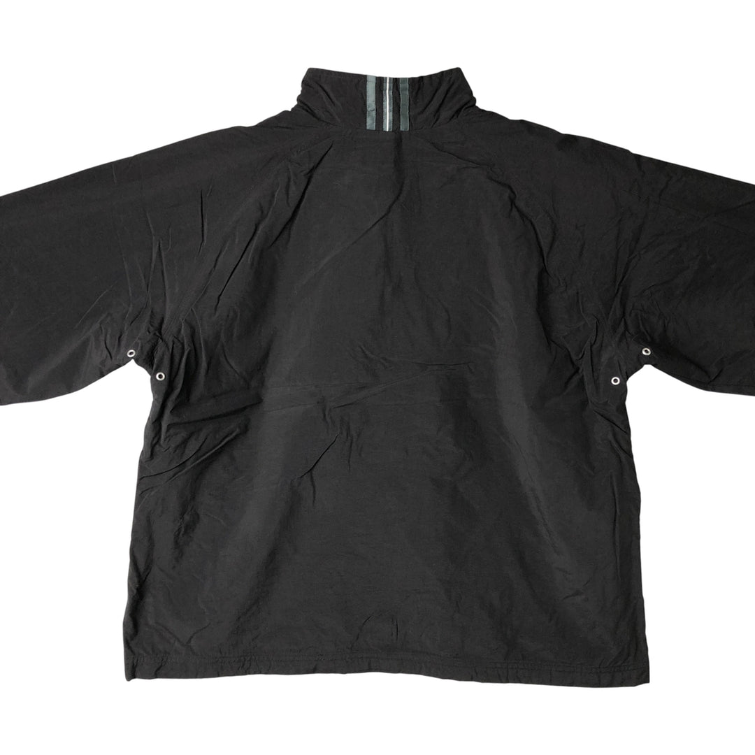 00'S Adidas nylon jacket, men's size L Nylon black type Vintage Second Hand