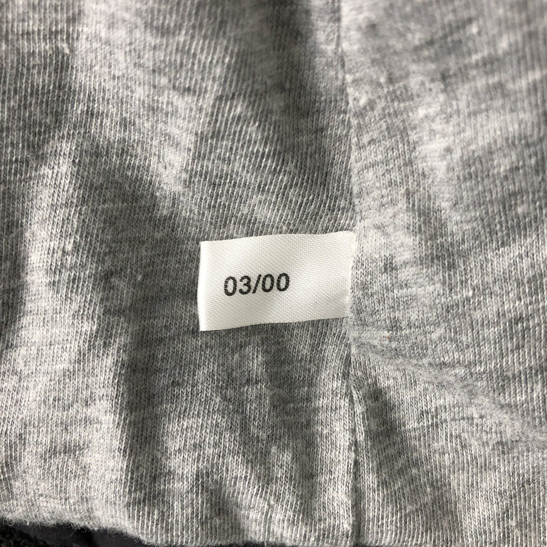 00'S Adidas nylon jacket, men's size L Nylon black type Vintage Second Hand