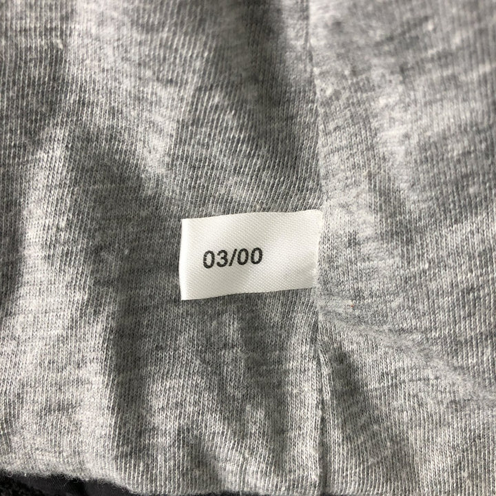 00'S Adidas nylon jacket, men's size L Nylon black type Vintage Second Hand