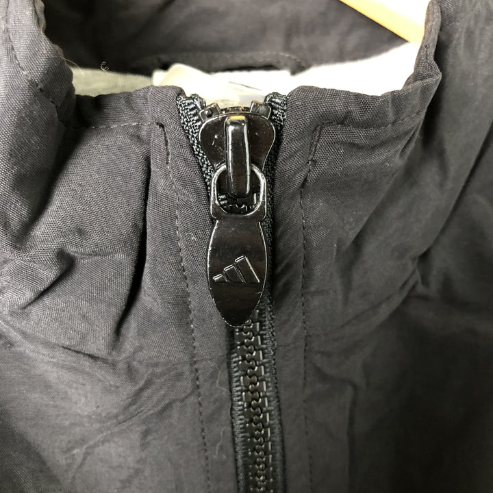 00'S Adidas nylon jacket, men's size L Nylon black type Vintage Second Hand