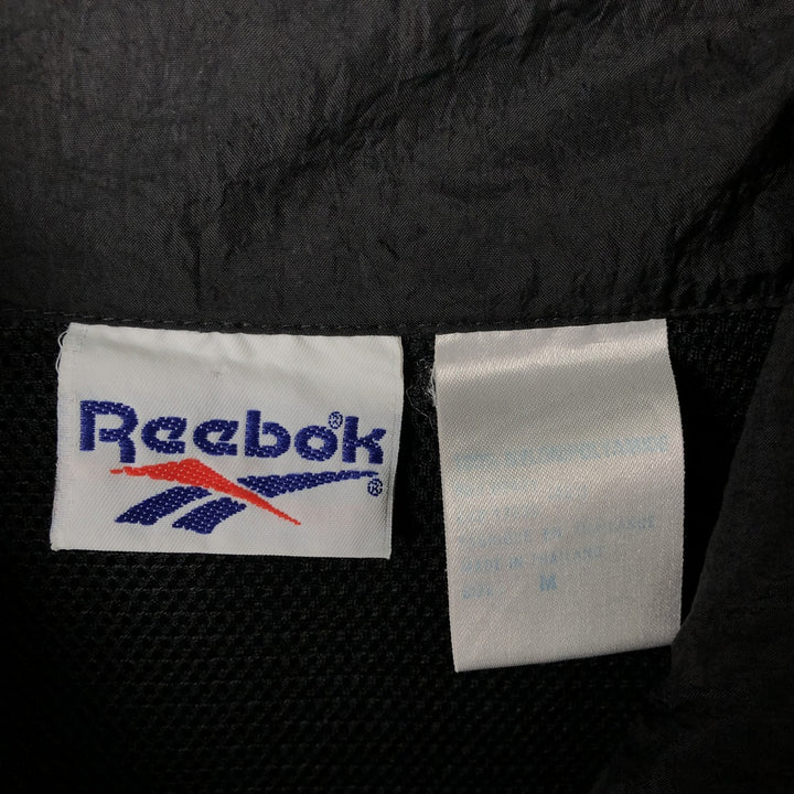 90'S Reebok Nylon Jacket, Men's M Size, Vintage Nylon black type Vintage Second Hand