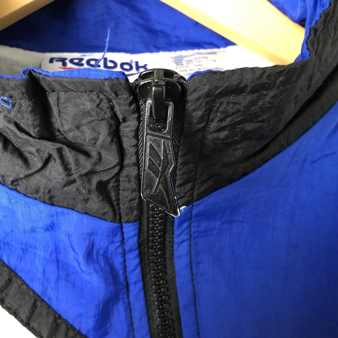 90'S Reebok Nylon Jacket, Men's M Size, Vintage Nylon black type Vintage Second Hand
