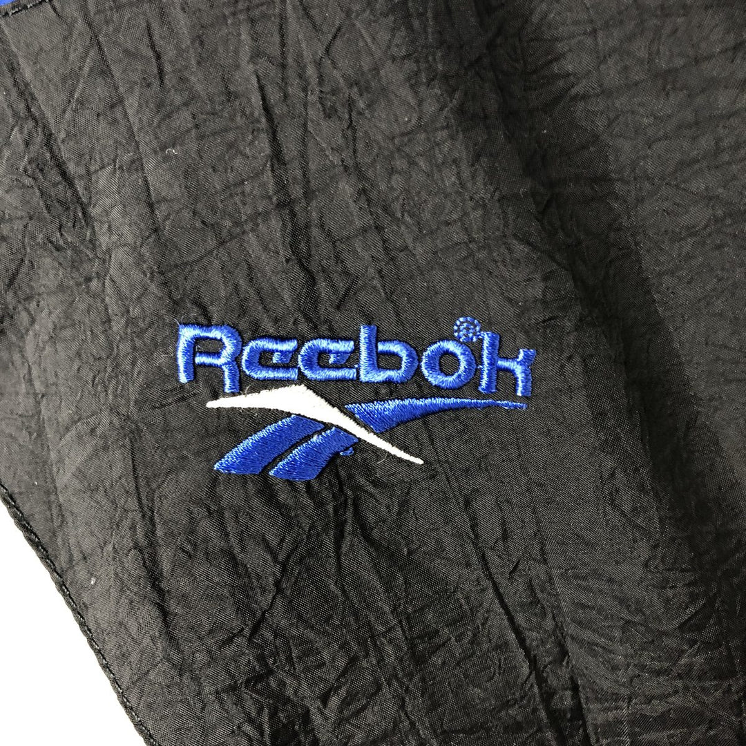 90'S Reebok Nylon Jacket, Men's M Size, Vintage Nylon black type Vintage Second Hand