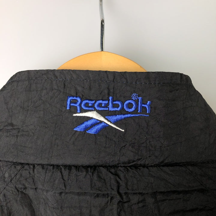 90'S Reebok Nylon Jacket, Men's M Size, Vintage Nylon black type Vintage Second Hand