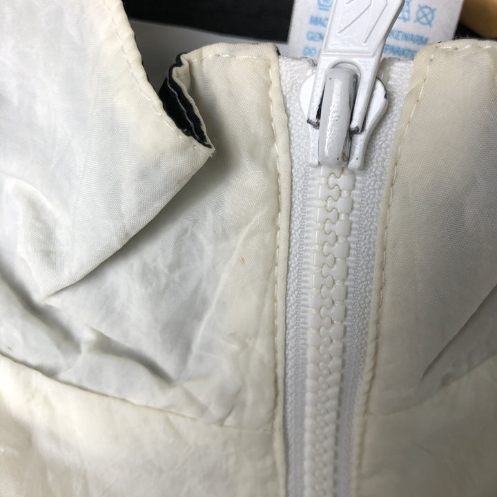 90'S Reebok nylon jacket, men's size L, vintage Nylon white type Vintage Second Hand