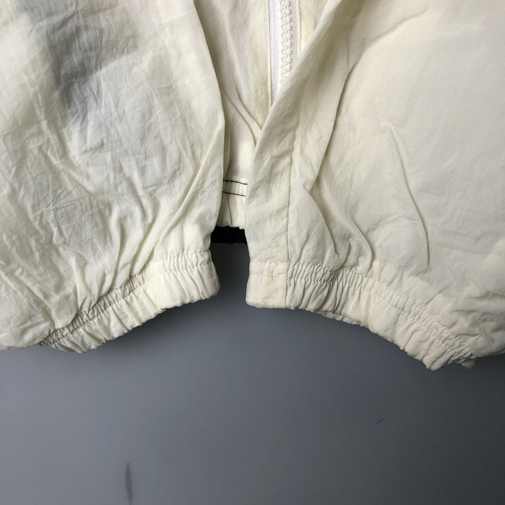 90'S Reebok nylon jacket, men's size L, vintage Nylon white type Vintage Second Hand