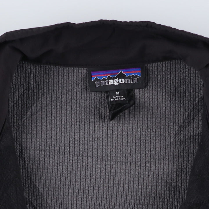 Patagonia Azhybrid Jacket 83450FA15 Softshell Jacket, Men's Medium polyester black type Vintage Second Hand