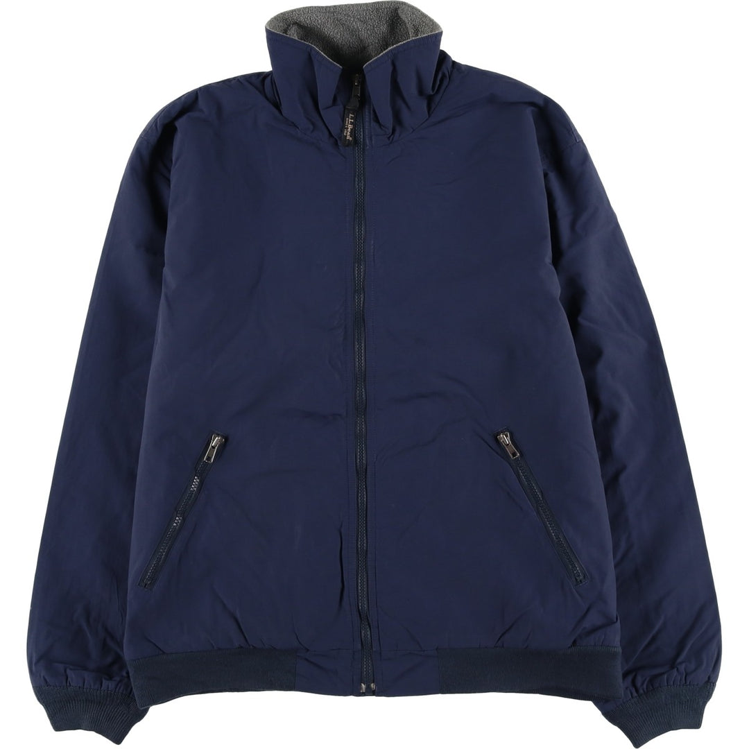 90s-00'S LLBean Nylon Blouson, Men's Size M Nylon navy blue type Vintage Second Hand