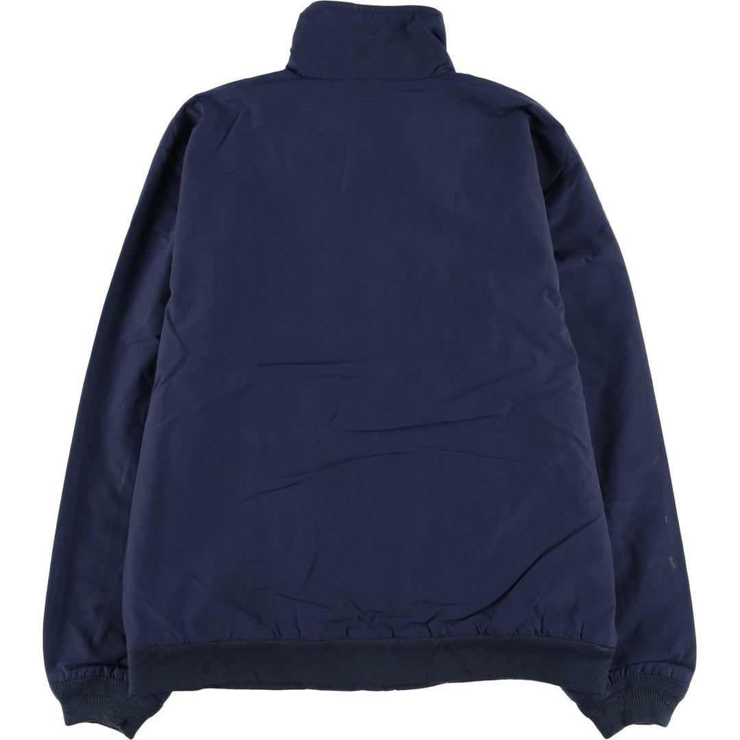 90s-00'S LLBean Nylon Blouson, Men's Size M Nylon navy blue type Vintage Second Hand
