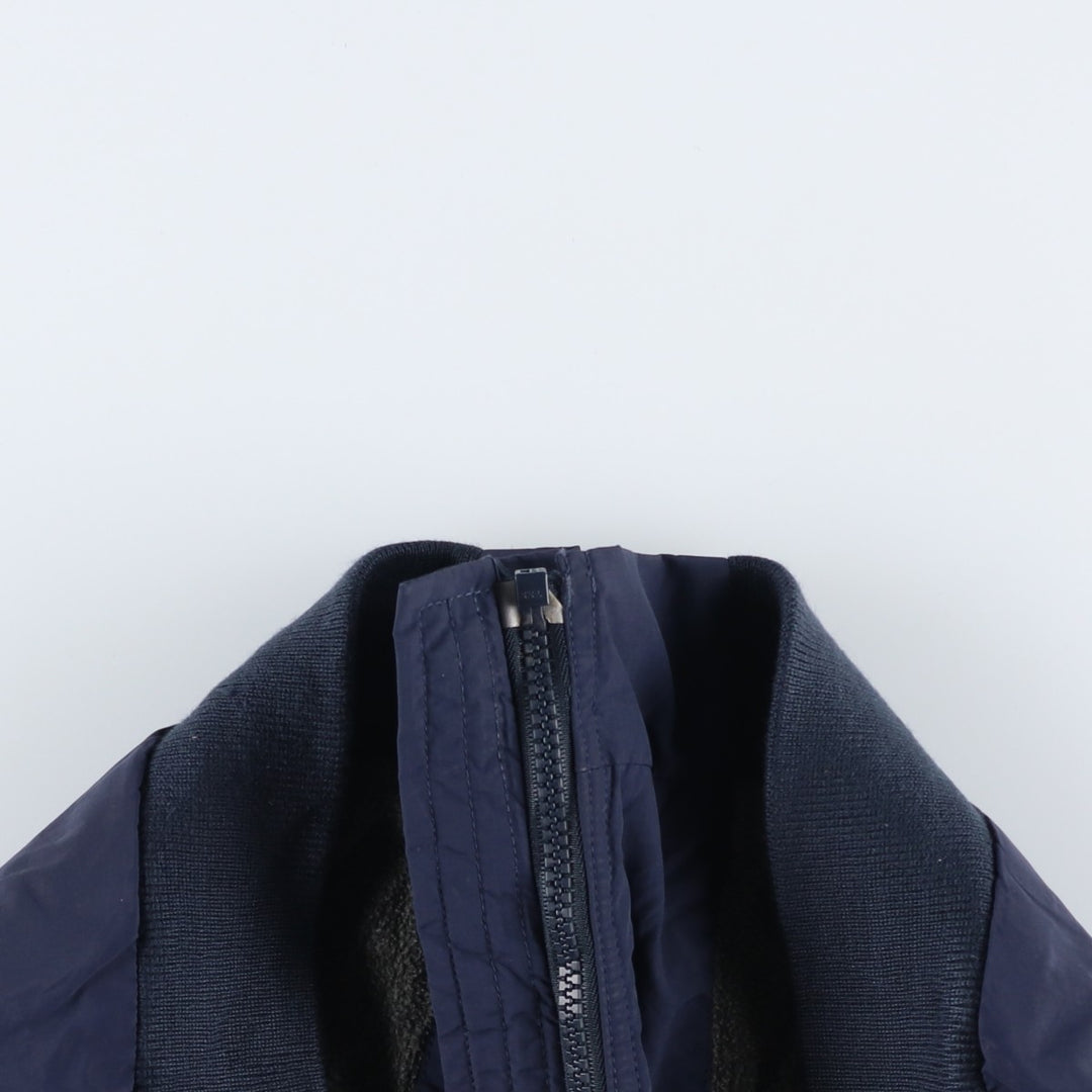 90s-00'S LLBean Nylon Blouson, Men's Size M Nylon navy blue type Vintage Second Hand
