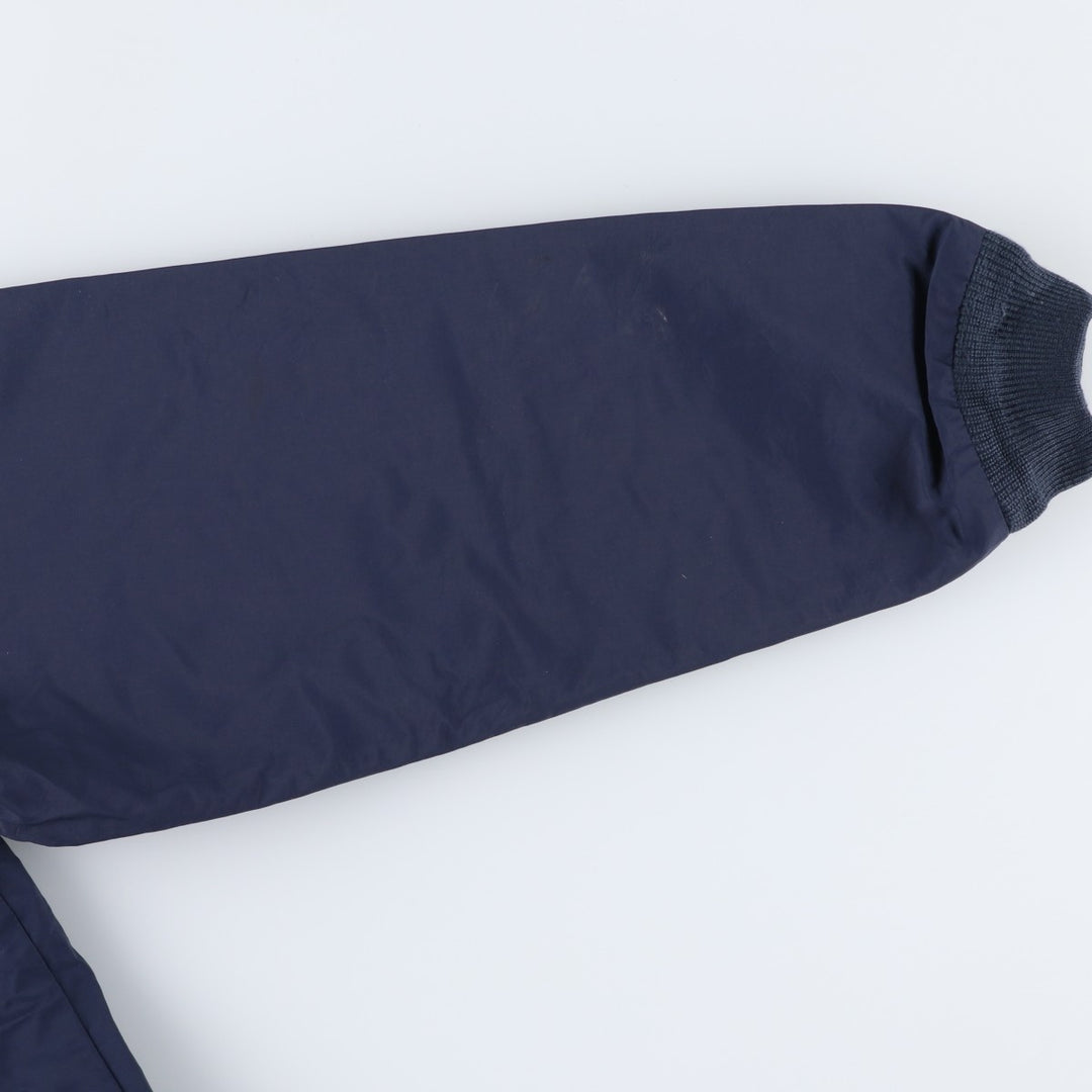 90s-00'S LLBean Nylon Blouson, Men's Size M Nylon navy blue type Vintage Second Hand