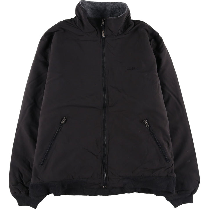 90s-00'S LLBean Padded Puffer Jacket, Men's Size XL Nylon black type Vintage Second Hand
