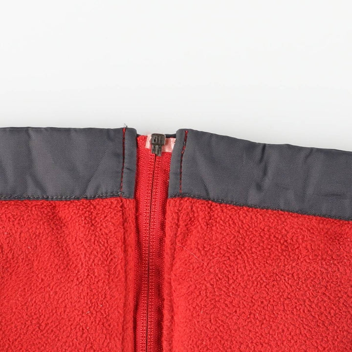 2000'S Nike reversible padded hoodie/puffer jacket, men's size M Nylon gray type Vintage Second Hand