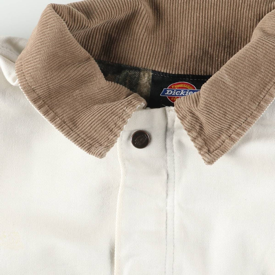 Dickies Work Coveralls, Men's Size L polyester white type Vintage Second Hand