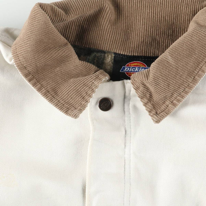 Dickies Work Coveralls, Men's Size L polyester white type Vintage Second Hand