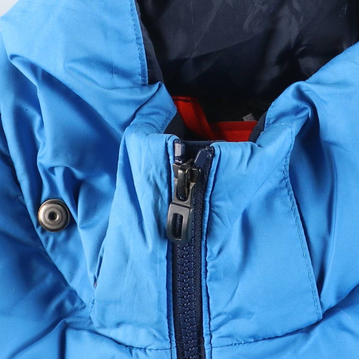 Adidas down jacket, men's size L polyester blue type Vintage Second Hand