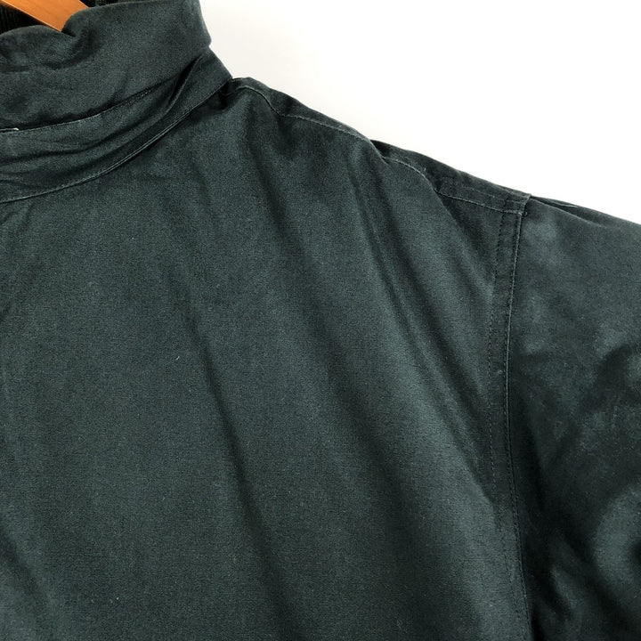 Vintage 80s-90'S Lands' End Goose Down Jacket, Men's Size XL polyester Green type dark green Vintage Second Hand