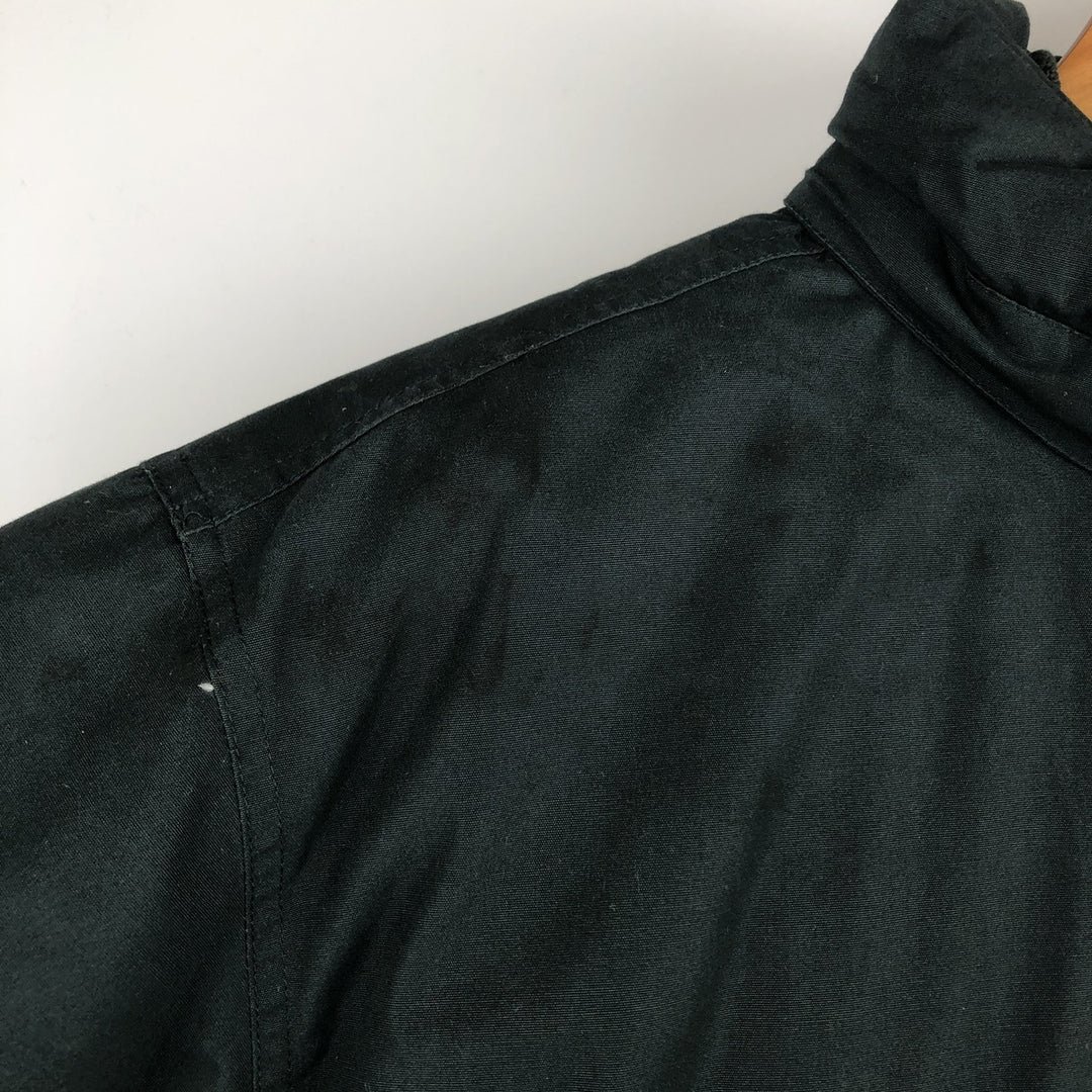Vintage 80s-90'S Lands' End Goose Down Jacket, Men's Size XL polyester Green type dark green Vintage Second Hand
