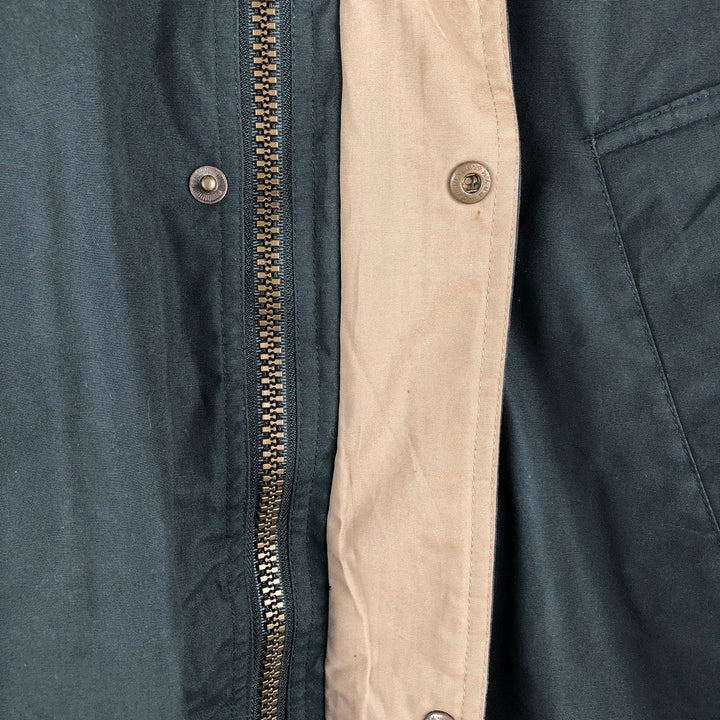 Vintage 80s-90'S Lands' End Goose Down Jacket, Men's Size XL polyester Green type dark green Vintage Second Hand