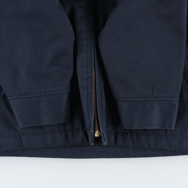Dickies padded work jacket, men's size S polyester navy blue type Vintage Second Hand