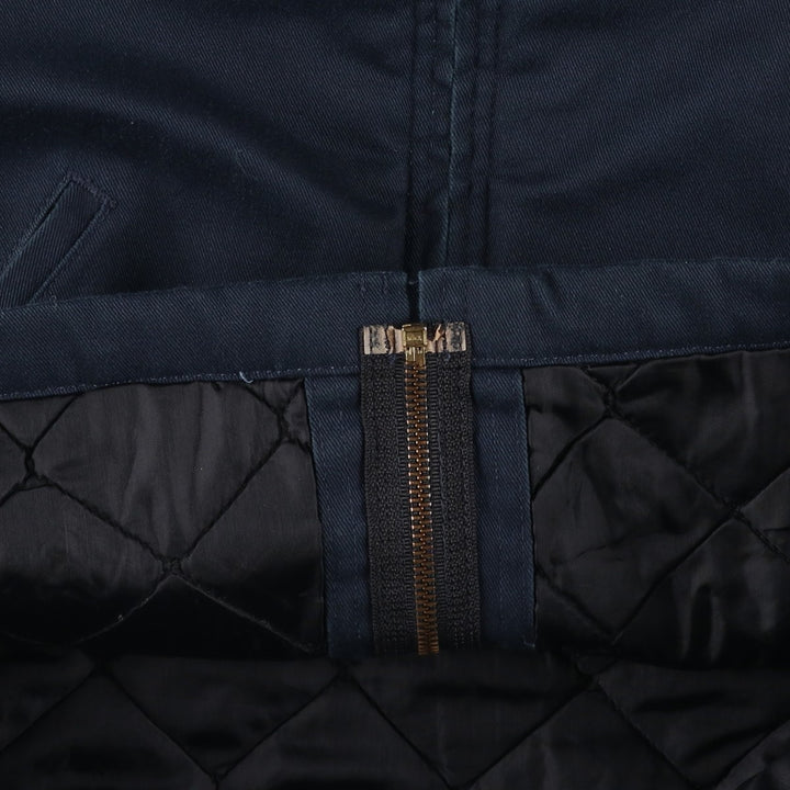 Dickies padded work jacket, men's size S polyester navy blue type Vintage Second Hand
