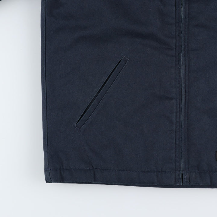 Dickies padded work jacket, men's size S polyester navy blue type Vintage Second Hand