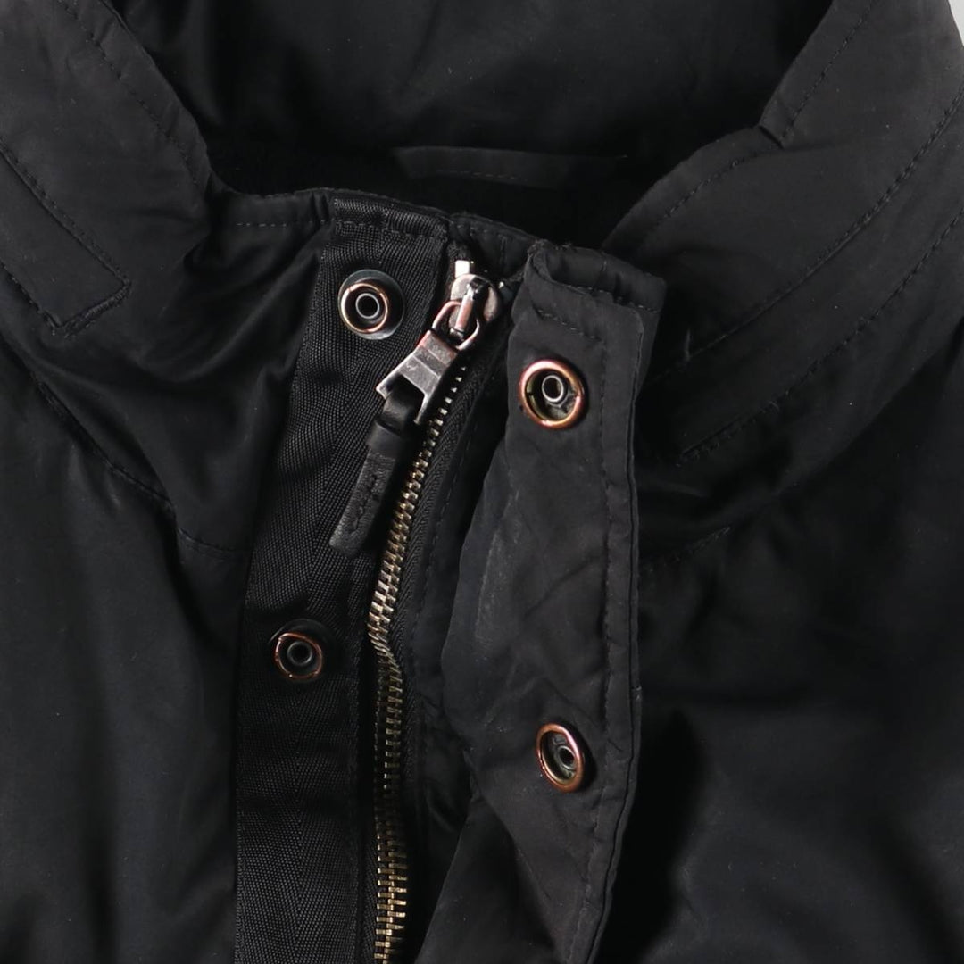 Ralph Lauren POLO by Ralph Lauren padded puffer jacket, men's size L polyester black type Vintage Second Hand