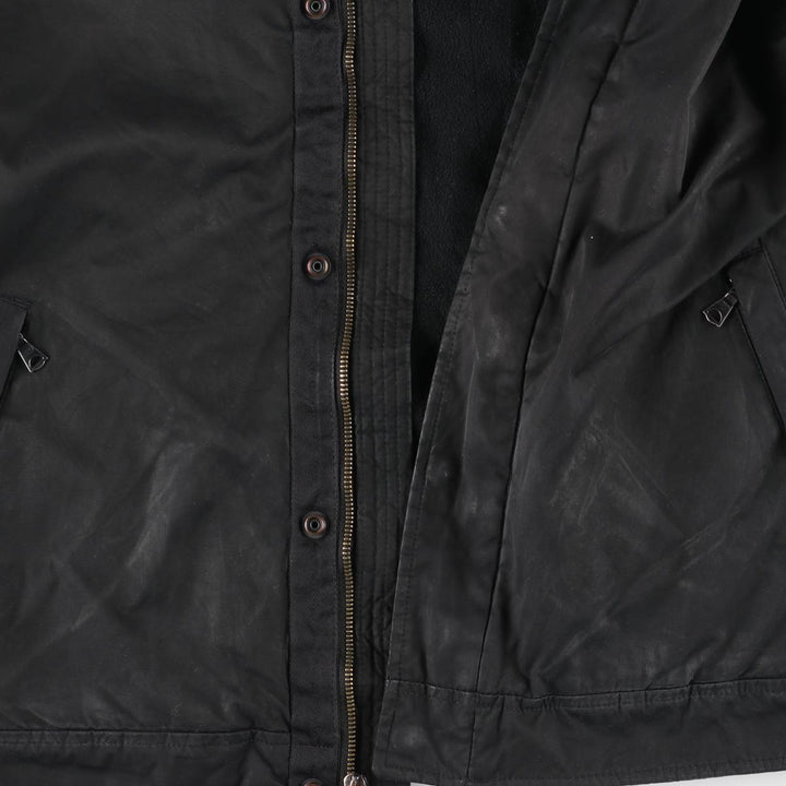 Ralph Lauren POLO by Ralph Lauren padded puffer jacket, men's size L polyester black type Vintage Second Hand