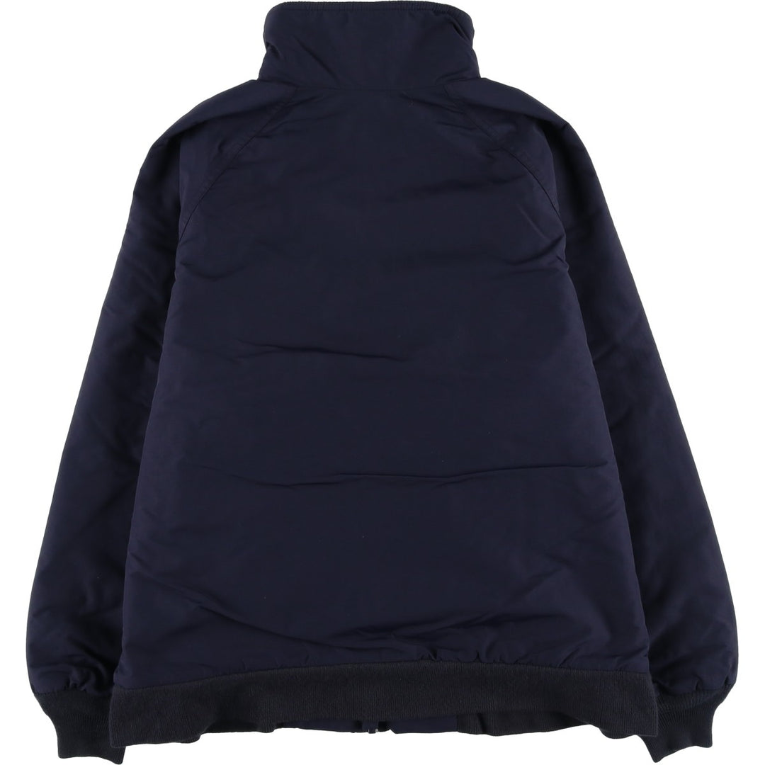 2000'S LANDS' END padded puffer jacket, men's size M Nylon navy blue type Vintage Second Hand