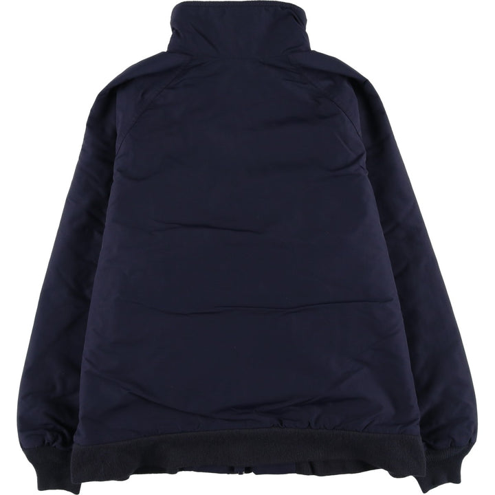 2000'S LANDS' END padded puffer jacket, men's size M Nylon navy blue type Vintage Second Hand