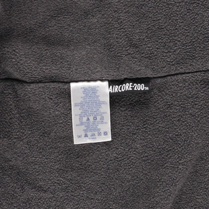 2000'S LANDS' END padded puffer jacket, men's size M Nylon navy blue type Vintage Second Hand