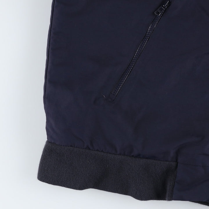 2000'S LANDS' END padded puffer jacket, men's size M Nylon navy blue type Vintage Second Hand