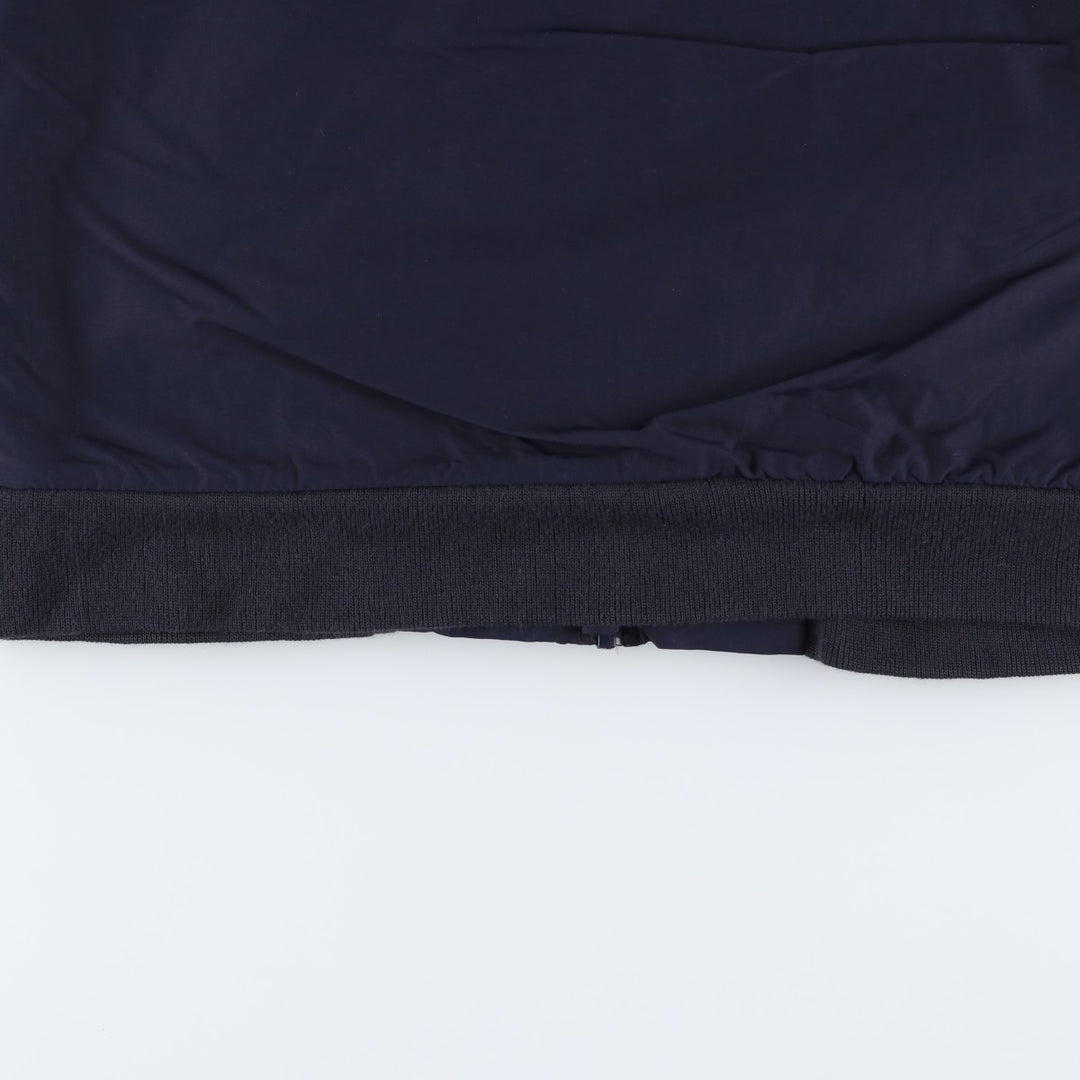 2000'S LANDS' END padded puffer jacket, men's size M Nylon navy blue type Vintage Second Hand
