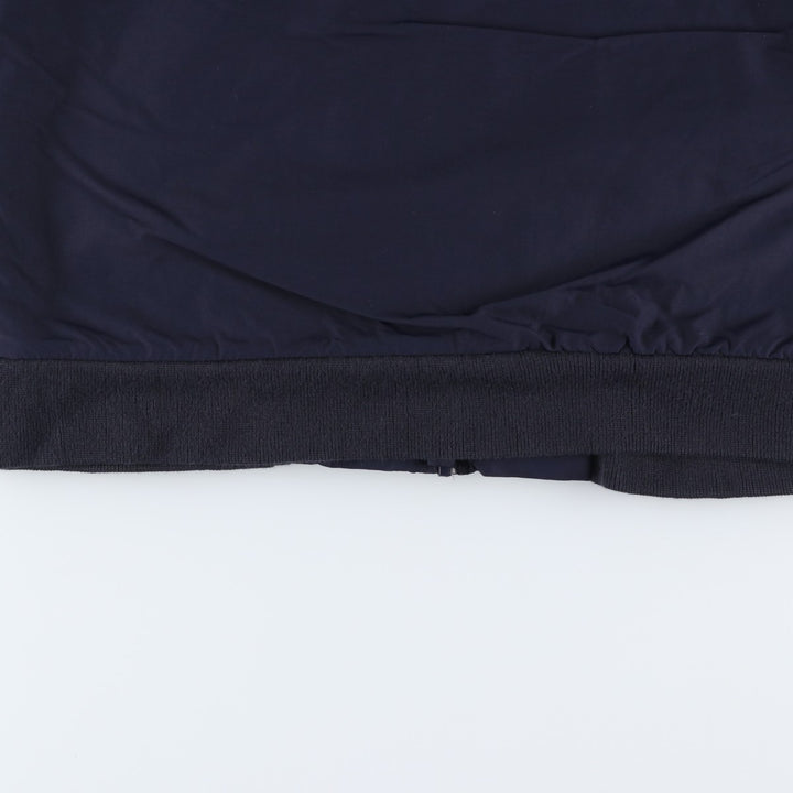 2000'S LANDS' END padded puffer jacket, men's size M Nylon navy blue type Vintage Second Hand