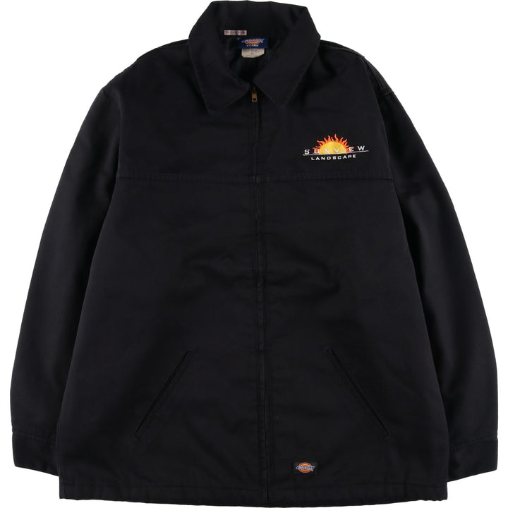 Dickies Work Jacket Men's XL polyester black type Vintage Second Hand