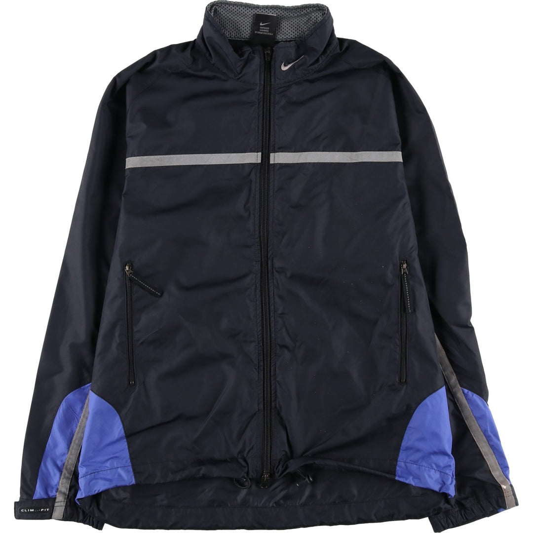 2000'S Nike CLIMA-FIT Windbreaker, Men's Size Medium polyester black type Vintage Second Hand