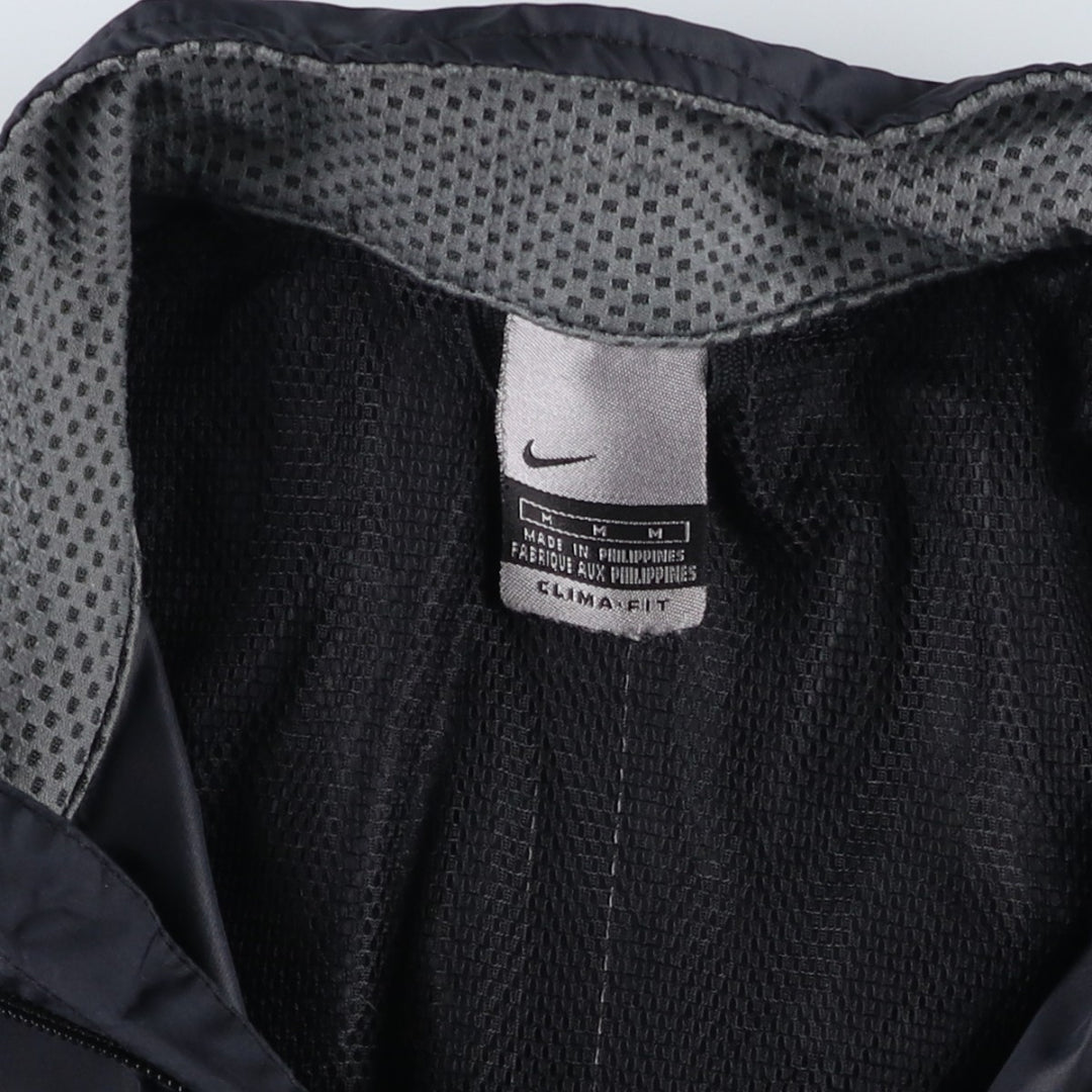 2000'S Nike CLIMA-FIT Windbreaker, Men's Size Medium polyester black type Vintage Second Hand