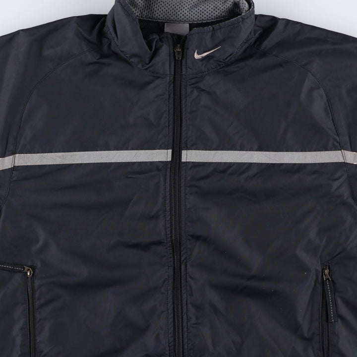 2000'S Nike CLIMA-FIT Windbreaker, Men's Size Medium polyester black type Vintage Second Hand