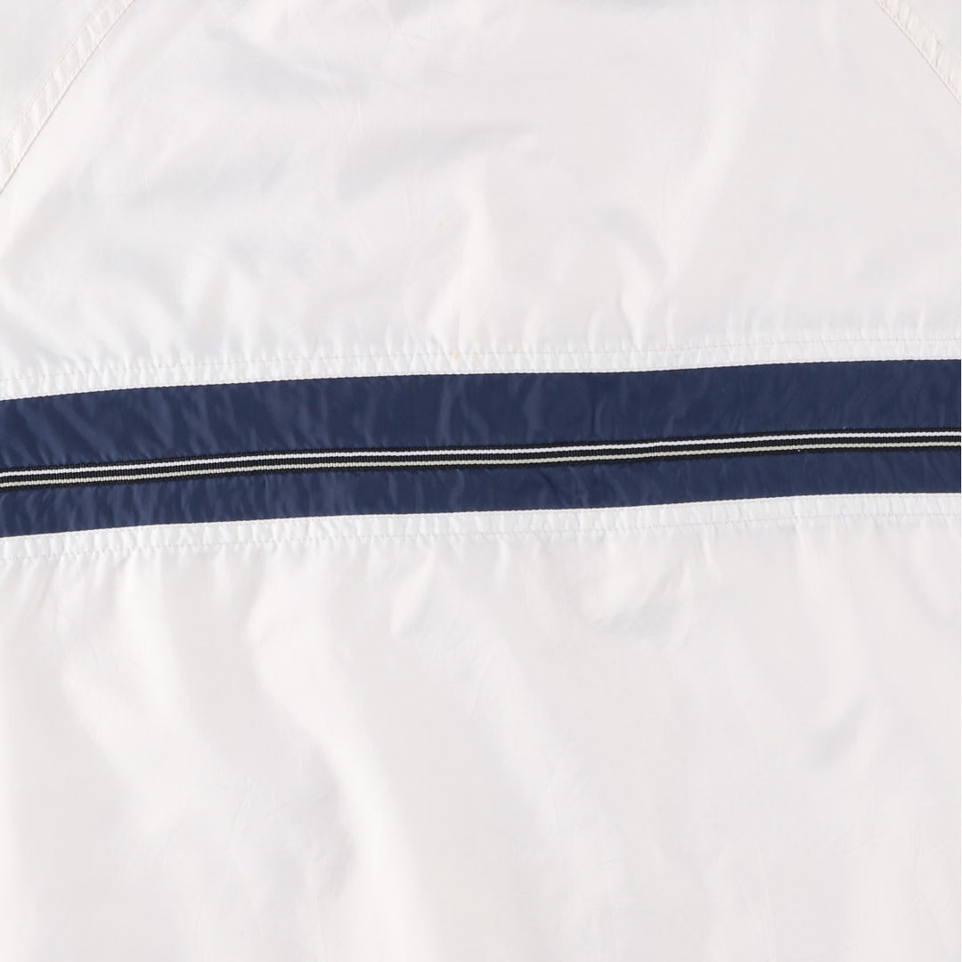 Vintage 90'S Nike half-zip hooded warm-up pullover, men's size M polyester white type Vintage Second Hand