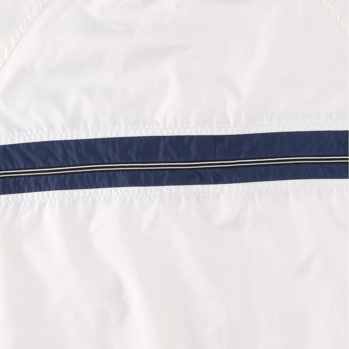 Vintage 90'S Nike half-zip hooded warm-up pullover, men's size M polyester white type Vintage Second Hand