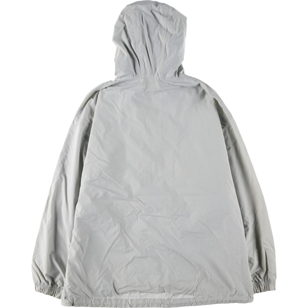 90'S Nike Anorak Parka, Men's Medium, Vintage Nylon gray type Vintage Second Hand