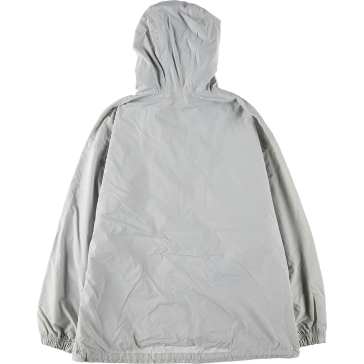 90'S Nike Anorak Parka, Men's Medium, Vintage Nylon gray type Vintage Second Hand