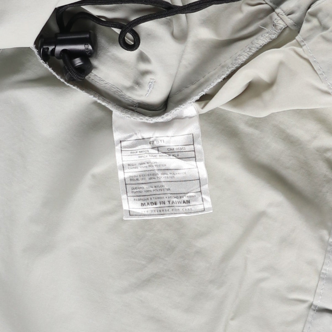 90'S Nike Anorak Parka, Men's Medium, Vintage Nylon gray type Vintage Second Hand