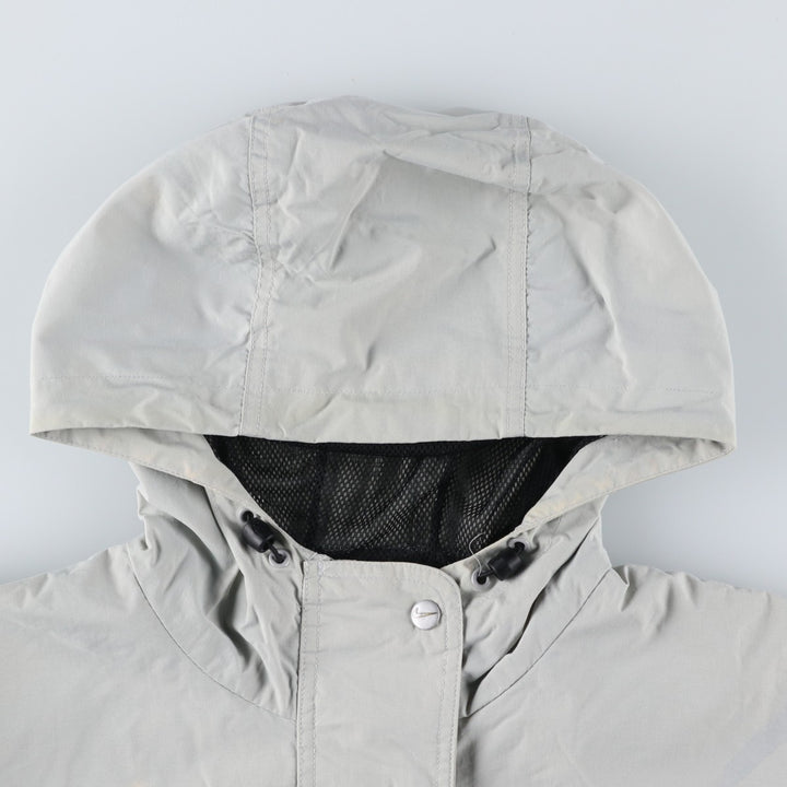90'S Nike Anorak Parka, Men's Medium, Vintage Nylon gray type Vintage Second Hand