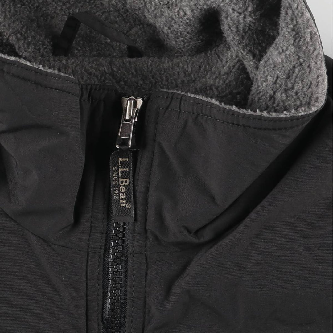 90s-00'S LL Bean Padded Mountain Jacket, Shell Jacket, Puffer Jacket, Men's XL, Vintage Nylon black type Vintage Second Hand